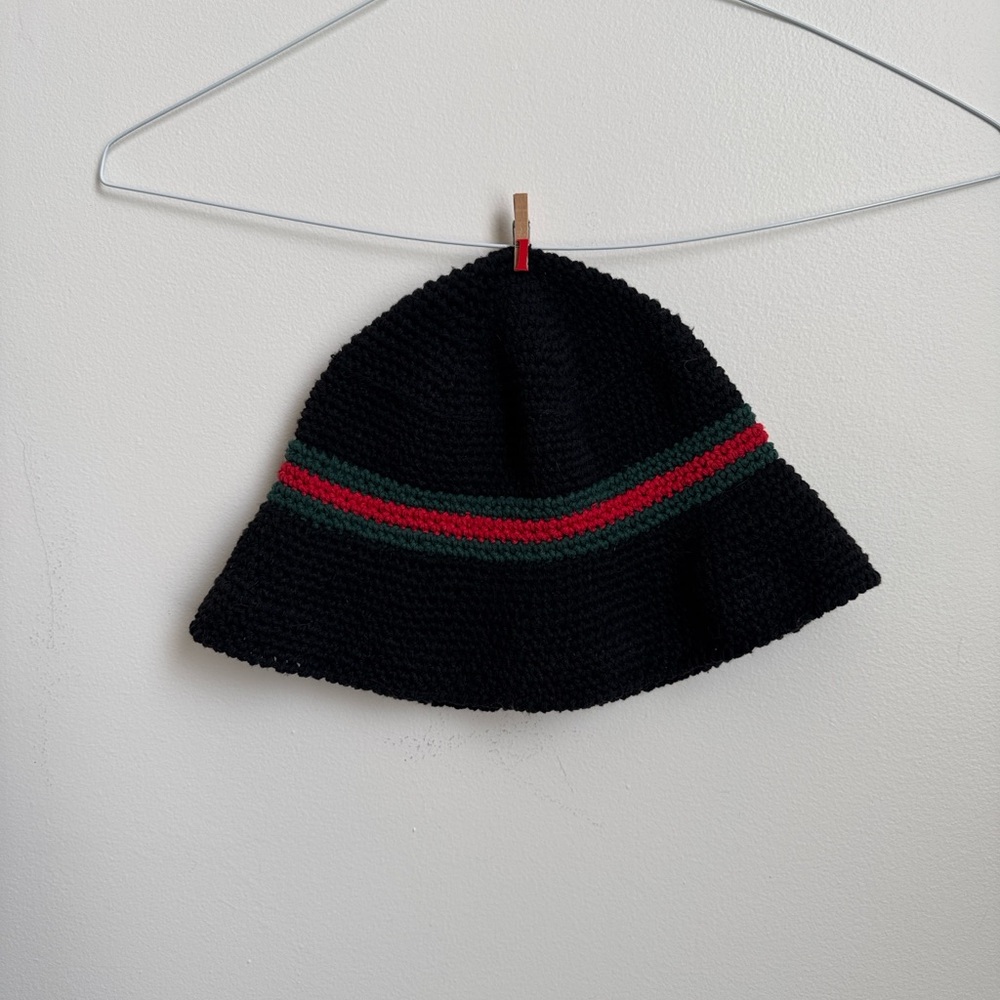 Hand-crochet bucket hat.  NWOT